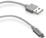 SBS USB to MicroUSB 1 m Silver