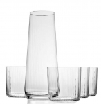 KROSNO SET TUMBLERS 350ML JUG 1.2L AG LUMI 5PCS