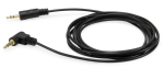 Equip Audiokaabel 3.5mm-3.5mm St/St nurga ms 2,50m must poletleenkott