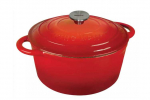 KingHoff Pot, cast-iron, red, 21cm 2,4l