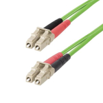 StarTech.com 2m (6.6ft) LC-LC (UPC) OM5 multimoodne kiudoptiline kaabel, 50/125m duplex LOMMF zipcord, VCSEL, 40G/100G, LSZH kiudhendusjuhe