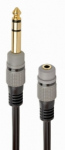 Gembird 6.35m mees - 3.5mm naine 0.2m hall