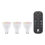 Eglo Connect.z lylamppu, GU10, RGB+CCT, 4,5 W, 345 lm, 3 kpl, kaugakatsandik (110309)