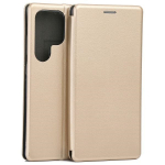 Beline Raamatu magnetiline Samsung S25 Ultra kuldne/kuldne mbris