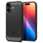SPIGEN kest RUGGED ARMOR MAG, hildub MagSafega IPHONE 17 jaoks, matta must