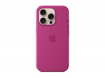 Silicone case with MagSafe for iPhone 16 Pro - Fuchsia