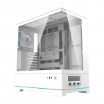 Darkflash DY451 PRO arvutikarp koos ventilaatoriga (valge)