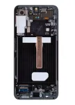 LCD display + Touch Unit + Front Cover Samsung S906B Galaxy S22+ Phantom Black (Service Pack)