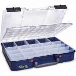 raaco CarryLite 80 5x10-20/DLU Blue Polycarbonate (PC), Polypropylene (PP)