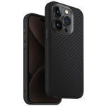 uniq etui Keva iPhone 15 Pro 6.1" Magclick Charging czarny/carbon must