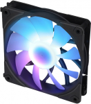 Blackstorm Luna UF120 ARGB PWM - ventilator, must, 120 mm, 1 tkki (UF-B-1PACK)