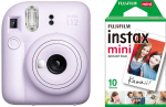 Fujifilm Instax Mini 12 Lilac Purple + Instax Mini Glossy 10pcs