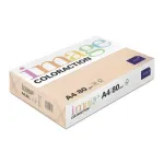 image Coloraction Vrviline paber, A4, 80 gsm, 500 lehte, SAVANA / PALE SALMON