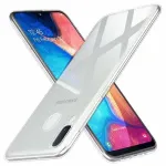 Fusion Accessories Fusion Ultra Back Case 0.3 mm kaitsev silikoonist lemistepind Samsung A20 Galaxy A20e lkitransparentne lemistepind