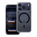 Drop Kleebi Vrviline Rngaskaitse MagSafe'iga hildub IPHONE 17 Pro jaoks, must