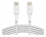 BELKIN CAB004BT1MWH2PK USB-kaabel USB 2.0 1 m USB-C Valge