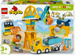 Lego DUPLO Linn 10476 Ehitusplats ja tkohaveokid 3in1 (10476)