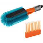 GARDENA Cleansystemi jalgrattaharja komplekt, pesuharja (hall/trkoos,