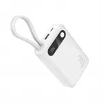 HOCO Hoco J171 Edge Power Bank | 10,000 mAh | 22.5W | PD, QC | USB-A, USB-C, Lightning | white