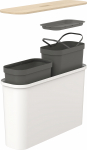 Orthex SmartStore Collect Slim 46 L sorteerimiskomplekt, valge (3068810)