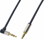 Logilink Audiojuhtme kaabel 3,5 stereo 90 kraadi nurga, 3m