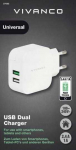 Vivanco USB 2,4A/1A (37563)