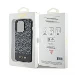 GUESS mbris iPhone 15 Pro jaoks, hildub MagSafe'iga GUHMP15LHGCFSEK (GCUBE Stripes) must