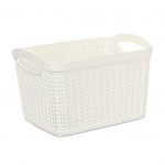 UCSAN Basket 1.5L KNIT M-095 White