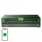 xTool 2-in-1 laser graveerimismasin S1 40W, kik-hes komplekt (must)