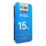 LCD-ekraan iPhone 15 Pro koos digitizeriga, must (ZY-LTPS) IC siiretatav