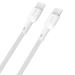 Dudao L9C Max 240W PD USB-C - USB-C kaabel 1,2 m - Valge
