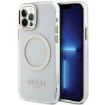 GUESS GUHMP12MHTRMD iPhone 12/12 Pro 6.1" zoty/gold hardcase Metal Outline Magsafe