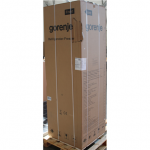 Gorenje Refrigerator | N619EAXL4 | Energy efficiency class E | Free standing | Combi | Height 186 cm | No Frost system | Fridge net capacity 207 L | Freezer net capacity 97 L | Display | 39 dB | Grey | DAMAGED PACKAGING, DENTED DOOR, RIGHT AND BACKSIDE