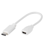 Vivanco 45285 CA CM2 15 Type C to Micro USB