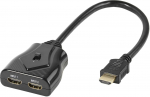 Vivanco HDMI - HDMI switch 0.35 m Black