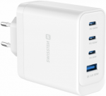 Swissten Reisilaadija Core GaN 2x USB-C PD 100W / USB-C 20W / USB-A QC 30W QC