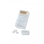 Lindy RJ-45 Male Connector, 8 Pin UTP CAT6, Pack of 10
