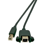 MicroConnect USB2.0 Extension B-B M-F 1.8 m Panel type