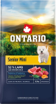 Koeratoit Ontario Senior Mini, Lamb ja pruun riis, 6,5 kg