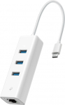 TP-LINK UE330C USB 3.0 keskus ja gigabit Etherneti adapter (UE330c)