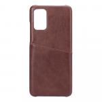 ONSALA Mobile Cover Brown with Cardpocket Samsung Galaxy S20 Plus