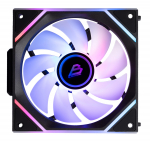 Blackstorm Luna MAG-INF ARGB PWM ventilaator, must, 120 mm (LUNA-MAGINF-120MM-BL-1PACK)