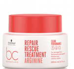 Schwarzkopf Professionaalne BC Bonacure Repair Rescue Hooldus Arginiini Mask 200ml