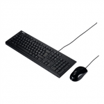 ASUS U2000 | Klaviatuuri ja hiire komplekt | Juhtmega | USA | Must