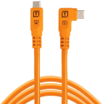 Tether Tools kaabel USB-C - USB-C TetherPro Optima 10G Right Angle 1,8m, oran