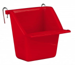 Trixie St: rippuv kauss traadihoidjaga, plastikust, 80 ml, 6 cm