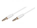 Goobay goobay AVK 183-0100 mini Video/audiokabel 1m Hvid