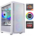 MDATA GAMING Ryzen 5 5500 16GB 512GB SSD 2TB HDD RX 580 8GB NoOS SAMA CASE