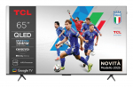 TCL TV seade||65 "|4K Ultra HD|3840 x 2160 pikslit|Plaaniline|16:9|QLED|65P8K