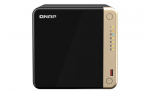 QNAP TS-464 NAS Tower Intel Celeron N5095 8 GB DDR4 0 TB QTS Must
